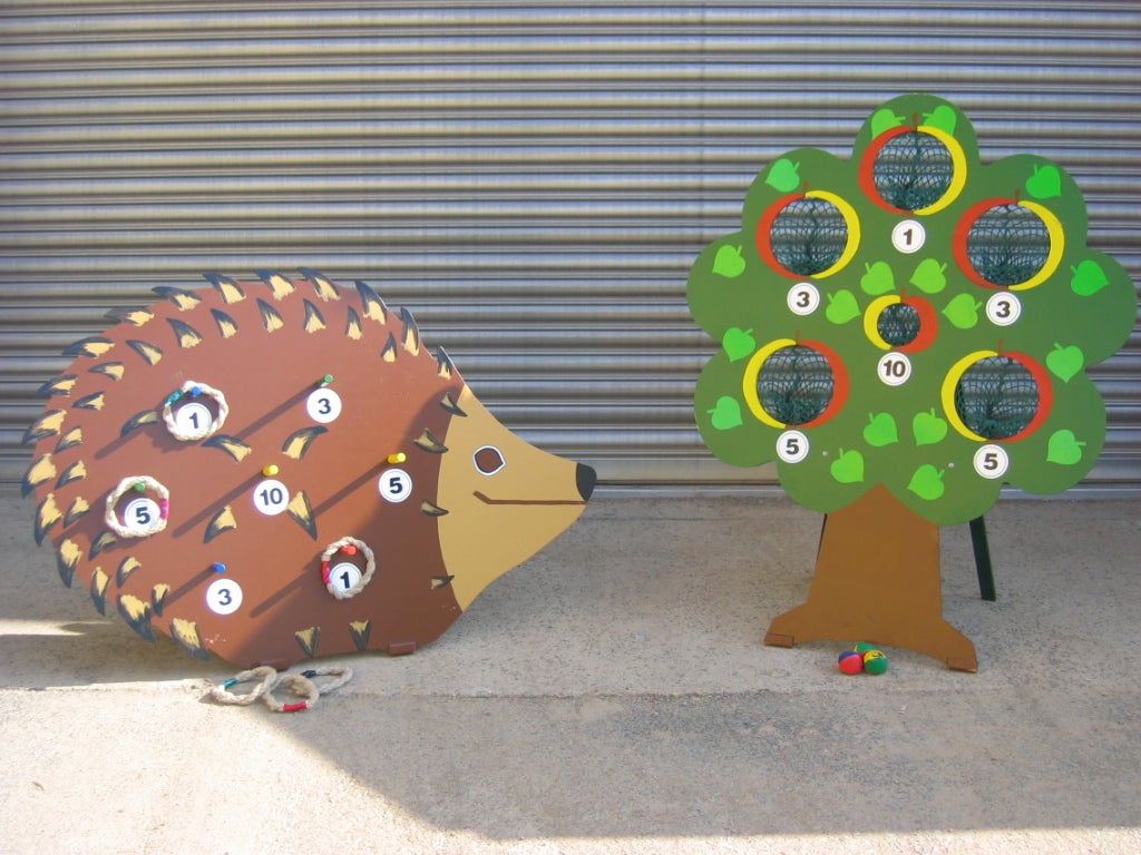 Kinderwurfspiel Igel & Baum – 4