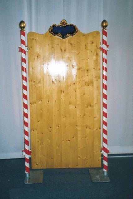 Nostalgie Deko- Infowand – 2