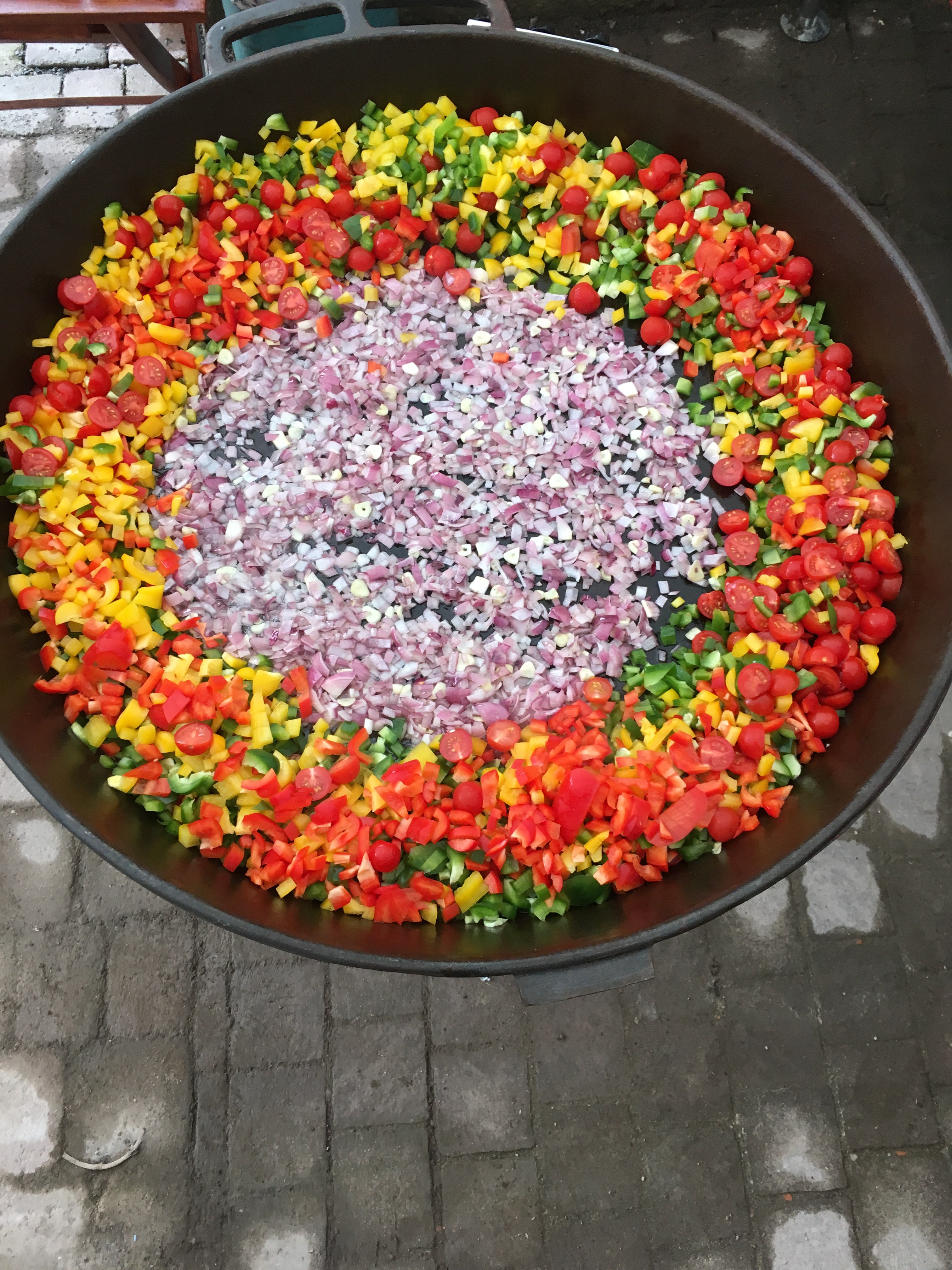 Riesenpfanne 80 cm ! inklusive ! 24 KW Brenner – 3