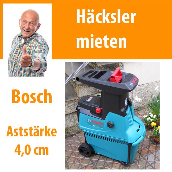Bosch Häcksler bis 4 cm