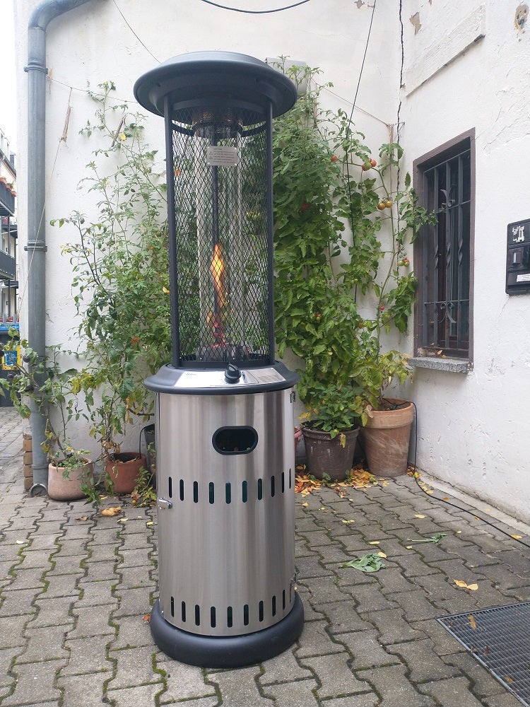 Gas Terrassenfeuer Vulcano Heizpilz Terrassenstrahler Gasofen – 2