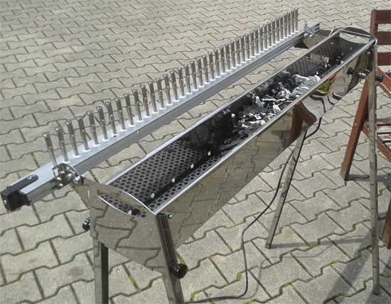 Schaschlik Grill - bis zu 40 Spieße drehen voll automatisch – 4