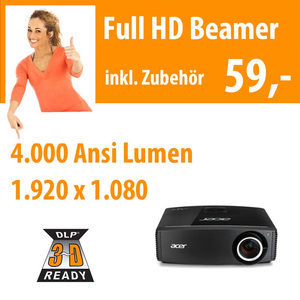 4.000 Ansi Full HD Beamer