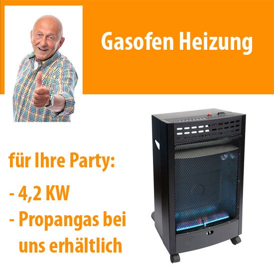 Gasofen, Gasheizung