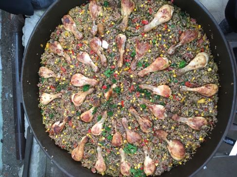 Riesenpfanne 80 cm ! inklusive ! 24 KW Brenner Paella – 3