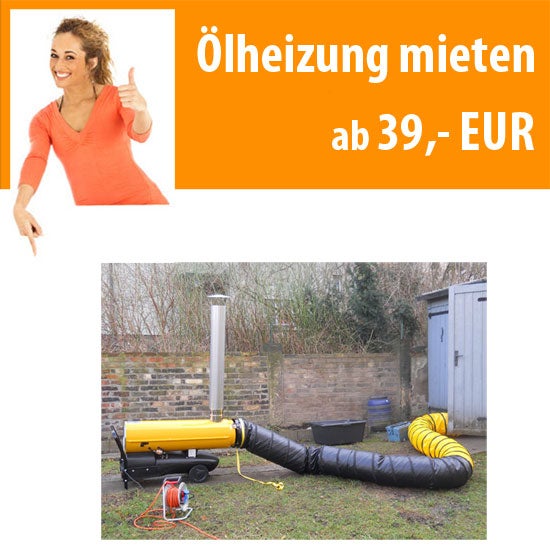 30 KW Dieselheizung Heizgebläse Öl Heizung Heizkanone