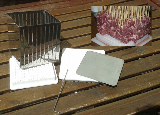 Schaschlik Grill - bis zu 80 Spieße drehen voll automatisch – 2