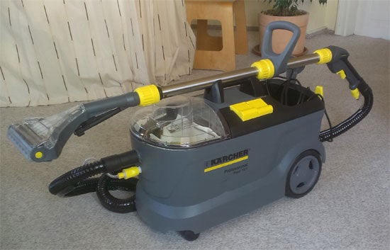 Teppichreiniger Nasssauger Waschsauger Polsterreiniger Kärcher Puzzi 100 - 10/1