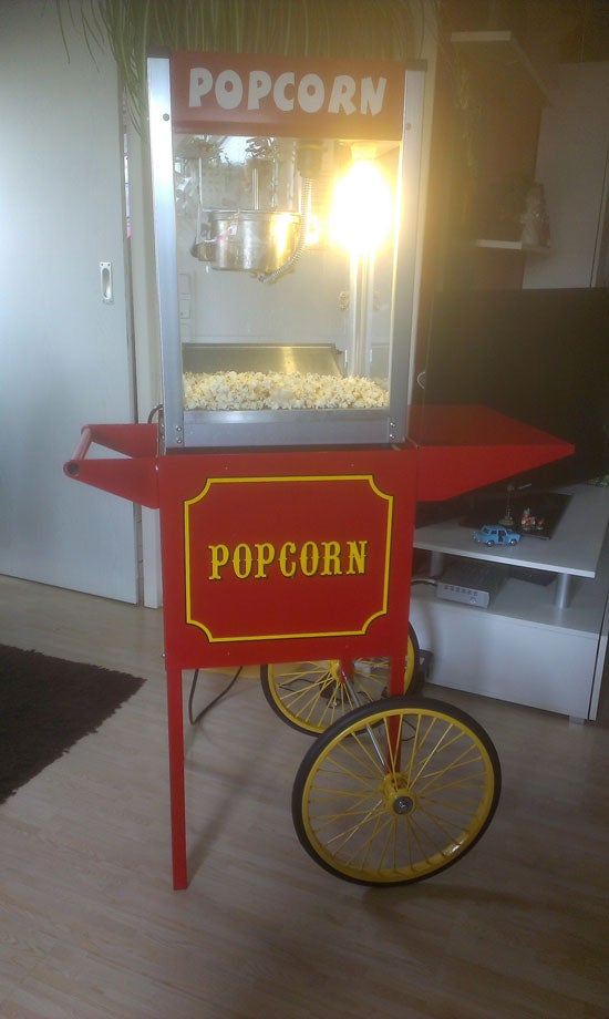 Original USA Popcornmaschine im Retrodesign