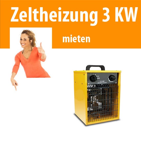 Zeltheizung 3 KW