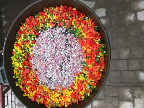 Riesenpfanne 80 cm ! inklusive ! 24 KW Brenner Paella – 2