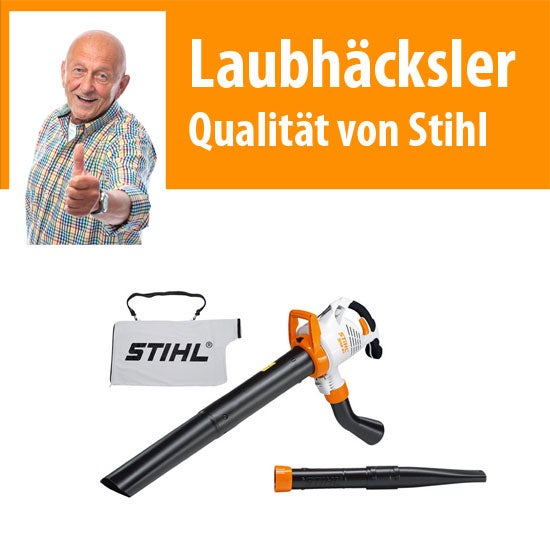 Stihl elektro Saughäcksler Laubsauger Laubgebläse Laubbläser Gartengerät