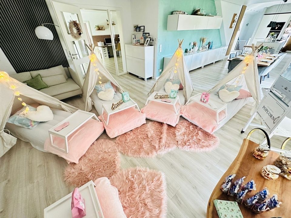 Tipizelt Kindergeburtstag Pyjamaparty Zelt mieten in Braunschweig – 4
