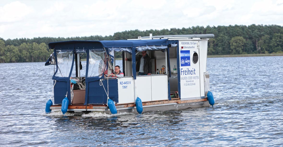 Boot Febomobil 720 Open mieten