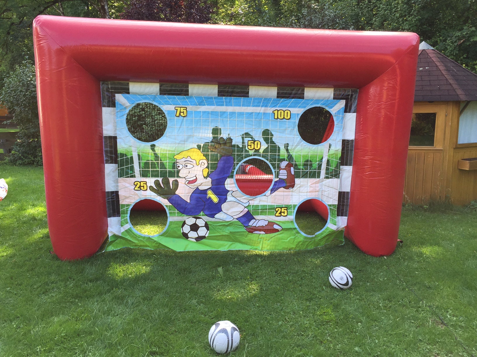 Fußball Torwand / Torwandschießen / Tor aufblasbar