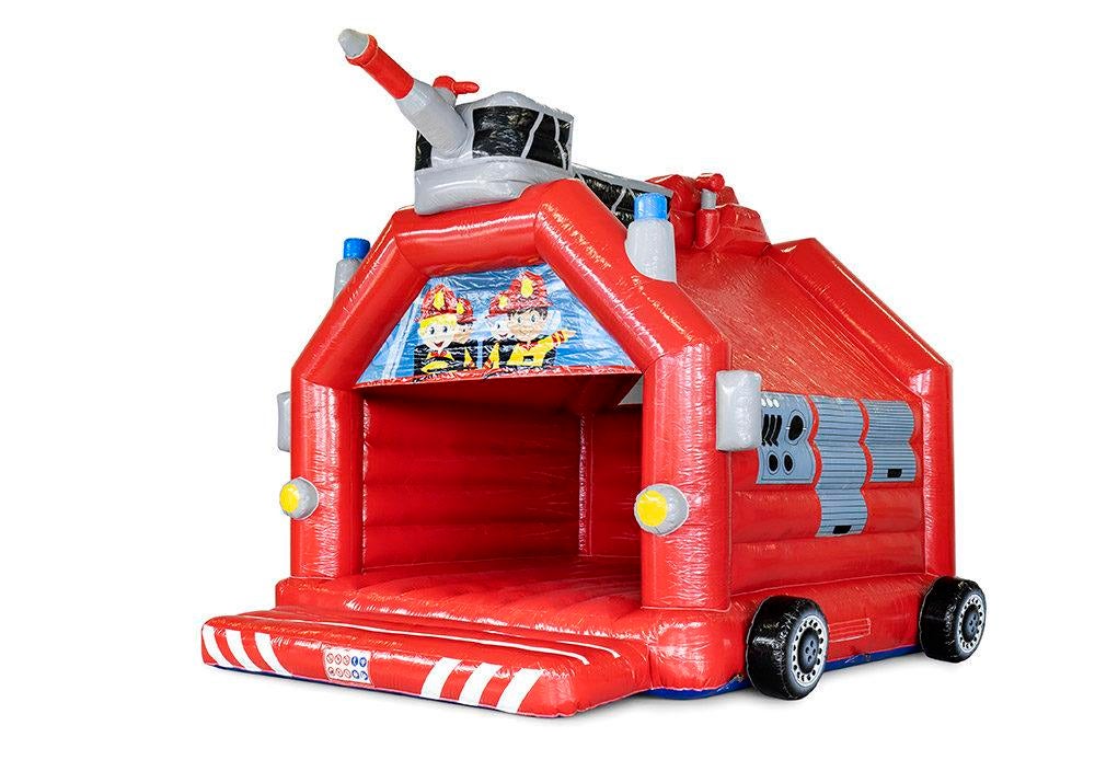 Hüpfburg Feuerwehr Super