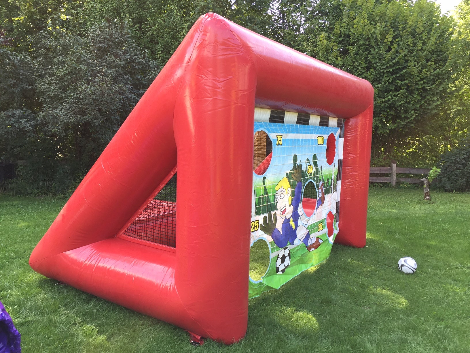Fußball Torwand / Torwandschießen / Tor aufblasbar – 2