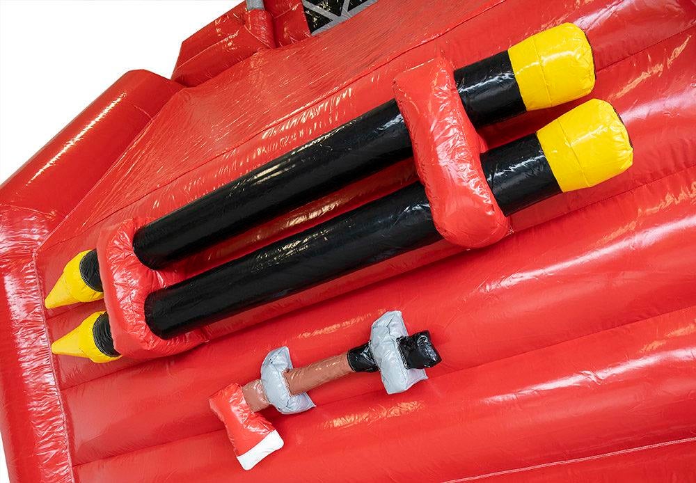 Hüpfburg Feuerwehr Super – 4