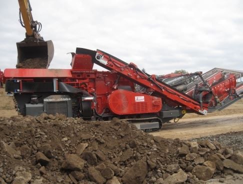 Prallbrecher GIPOREC R 90 FDR GIGA mit Siebanlage – 2