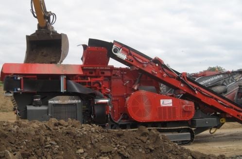 Prallbrecher GIPOREC R 90 FDR GIGA mit Siebanlage – 3
