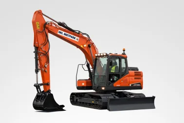 DOOSAN DX140 RAUPENBAGGER mieten
