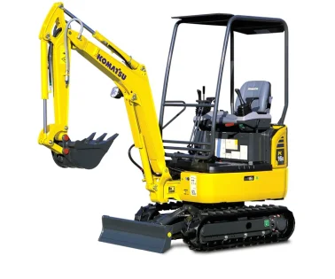 KOMATSU PC16R-3HS MINIBAGGER mieten