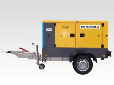 ATLAS COPCO QAS40 TN STROMERZEUGER AUF FAHRWERK mieten