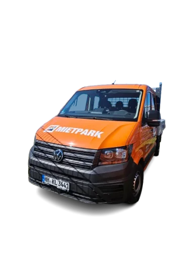 VOLKSWAGEN CRAFTER 35 PRITSCHENWAGEN DOKA mieten