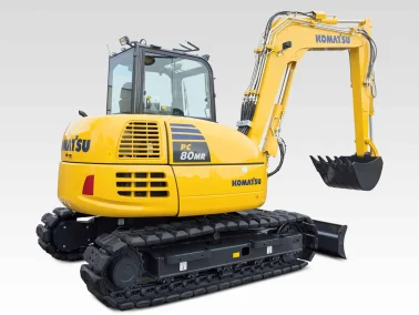 KOMATSU PC80MR-5 KOMPAKTBAGGER mieten