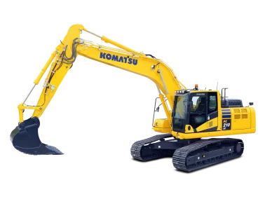 KOMATSU PC210 RAUPENBAGGER mieten