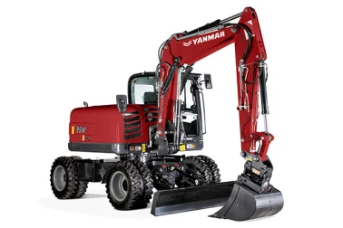 YANMAR B95W MOBILBAGGER mieten