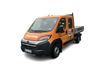 OPEL MOVANO PRITSCHENWAGEN DOKA mieten