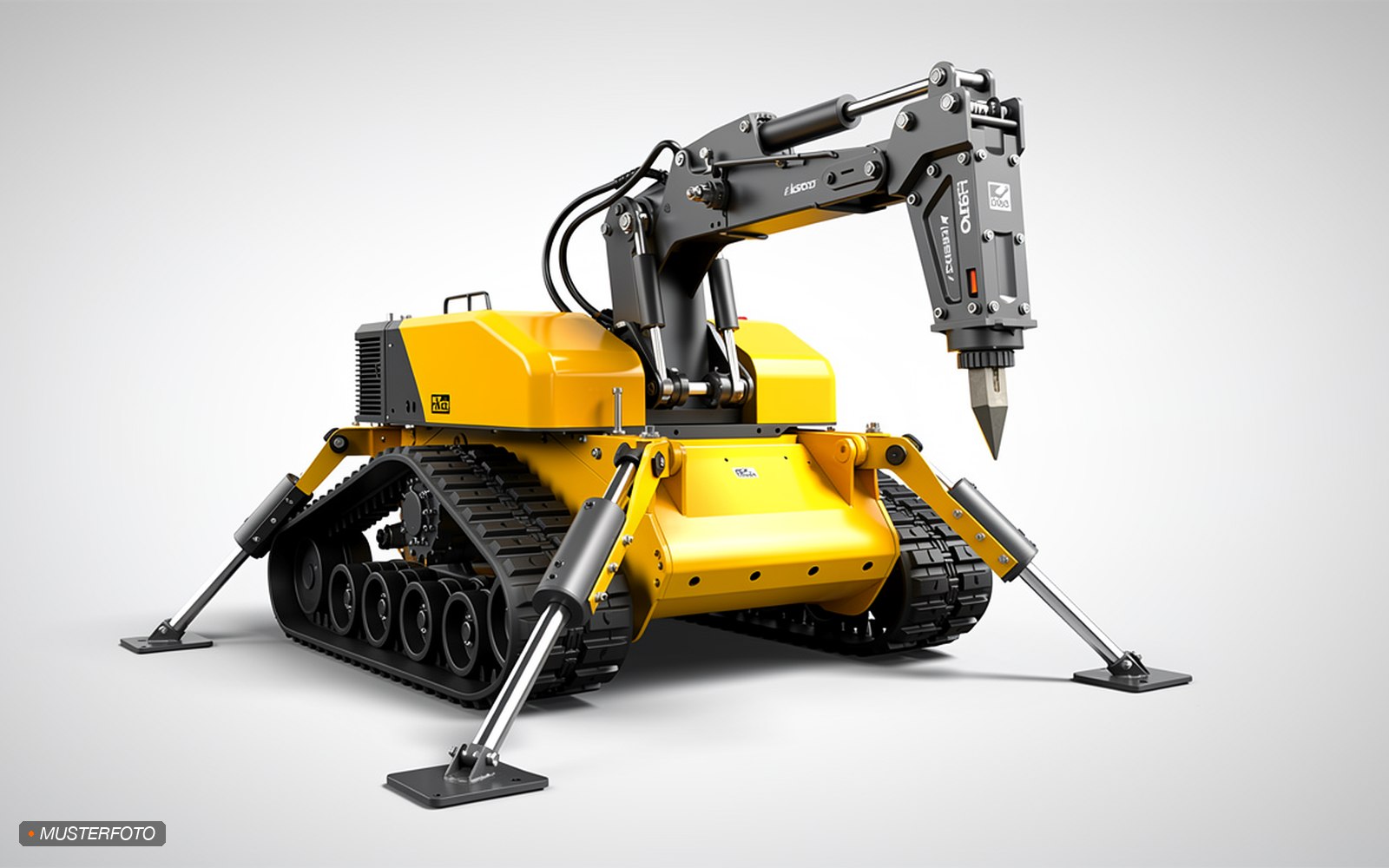 Abrissroboter, 15 kW, 400 V mieten