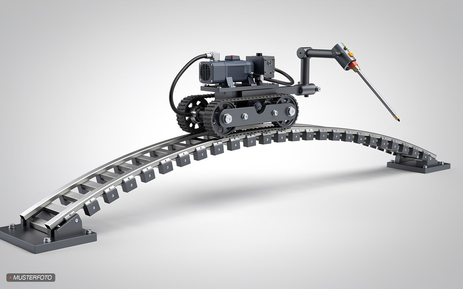 Semi-Flex Rail Bug-O, Länge 2,37 m, einschl. 6 Magneten mieten