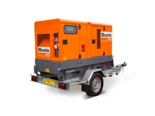 Stromaggregat, 60 kVA, mobil mieten