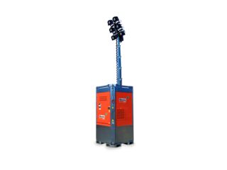 Stationärer Lichtmast, Hybrid,-Lithium, 6 x 100 W mieten
