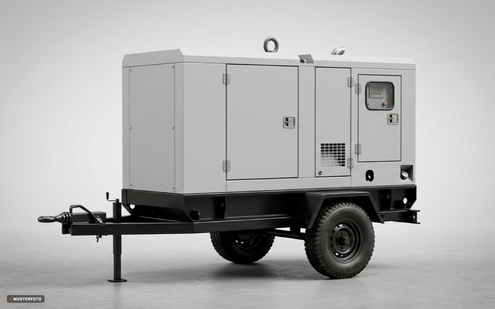 Stromaggregat, 60 kVA, mobil mieten