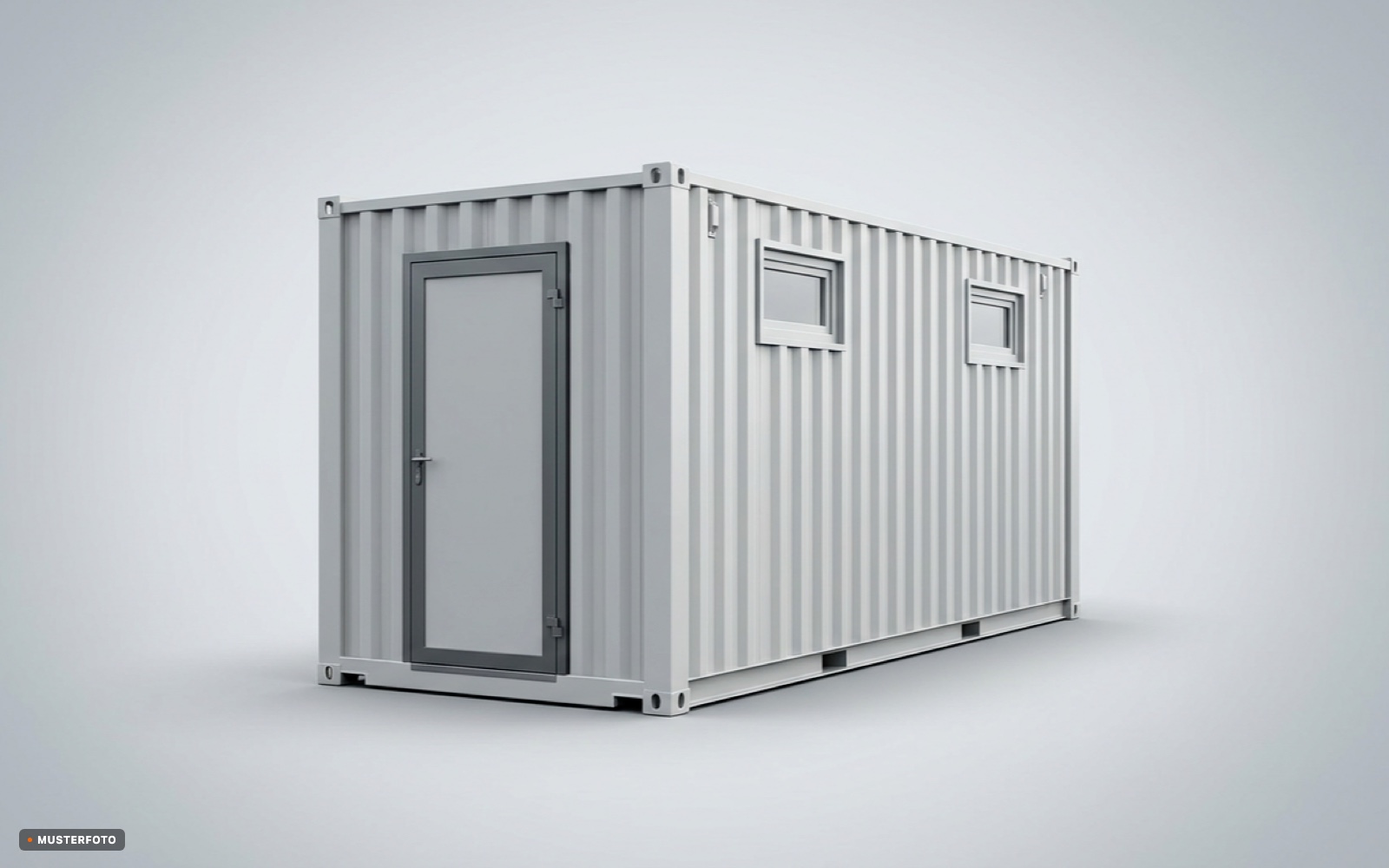 Kombinierter Raumcontainer, Toiletten mieten