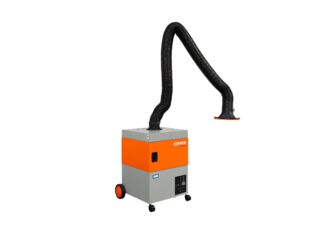 Schweißrauchabsaugung, 400V, mobil + Arm, 1100 m³/h, STAHL/EDELSTAHL/ALU mieten