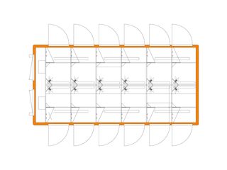 Duscheinheit, 6 Meter - 12 Duschen mieten