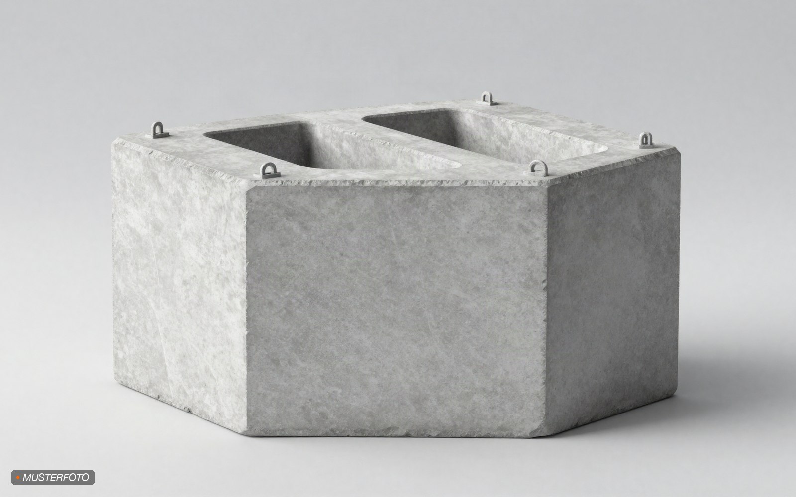 Betonblock, schwer, 750 kg mieten