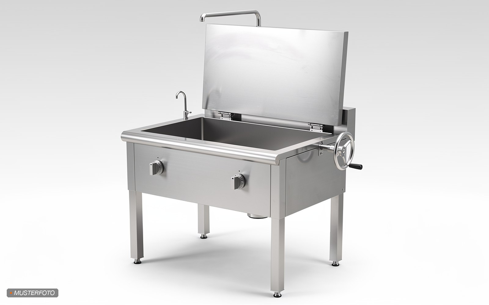 Kippbratpfanne, 80L kippbar 12kW 400V mieten