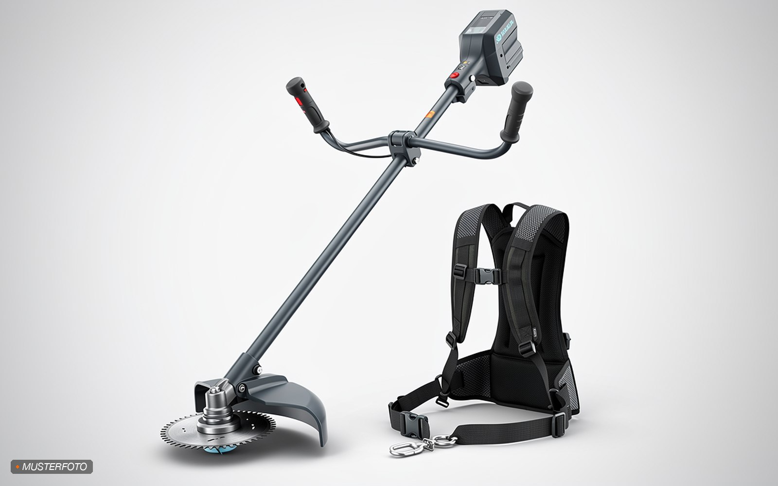 Akkubetriebene Motorsense PRO mieten
