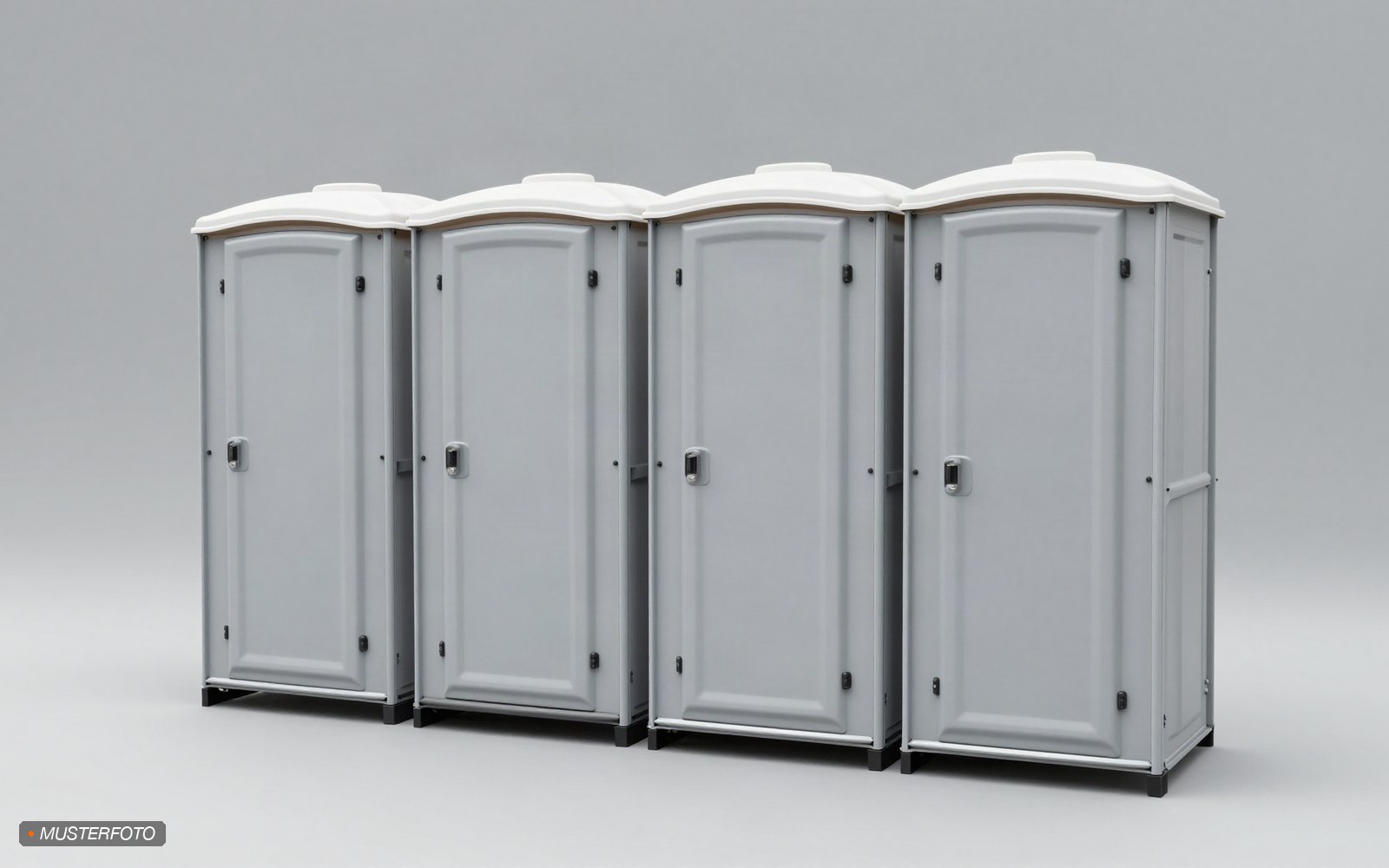 Toilettenblock mit 3 Toiletten mieten