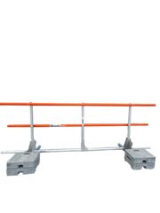 3 m schmaler Dachrand-Seitenschutz mieten