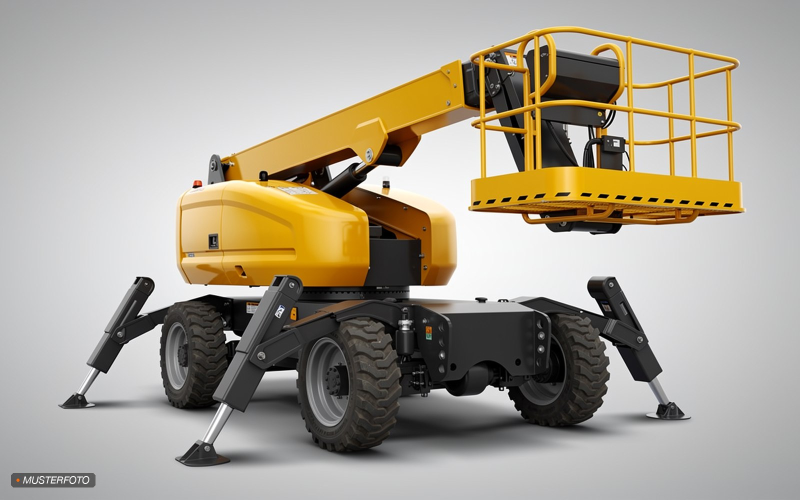 Teleskop-Arbeitsbühne 40m Diesel 4x4 Rauh Gelände mieten
