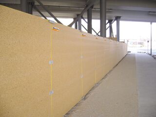 Absperrung, Holz mieten