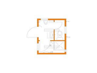 Dusch-/Toilettencontainer, 3 Meter mieten