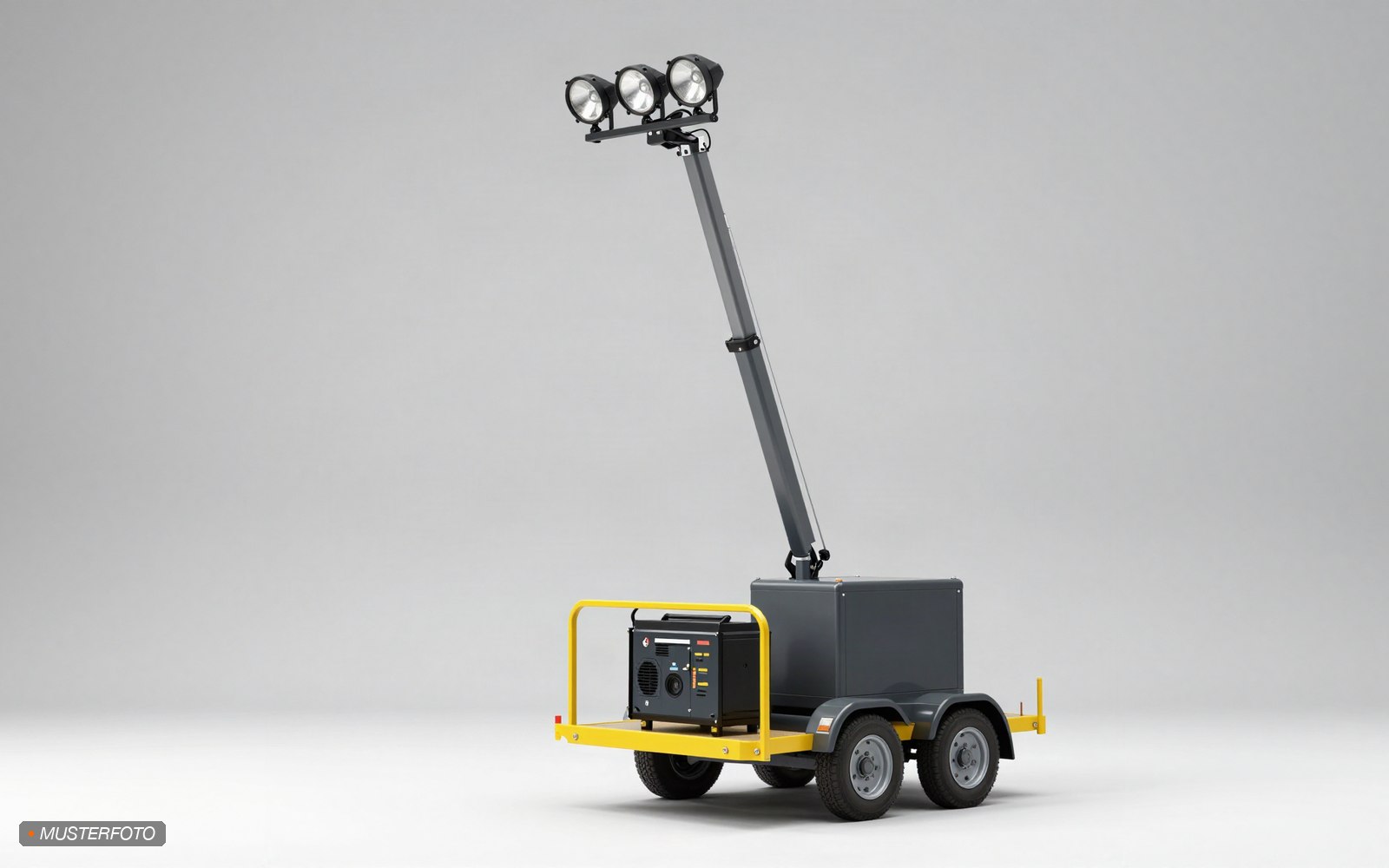 Mobiles Lichtmastaggregat, LED mieten