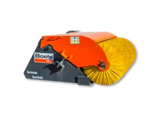Kehrmaschine für Schaufellader mieten